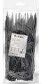 V-TAC Nylon Kabelbinder - 4.8x200mm - Zwart - 100Pcs/Pack