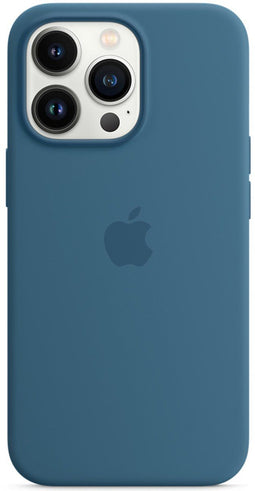 Apple iPhone 13 Pro - Siliconen hoesje - MagSafe - Ijsblauw