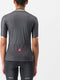 Castelli Fietsshirt Korte Mouwen Dames Grijs Antraciet - CASTELLI PEZZI JERSEY DARK GRAY - M