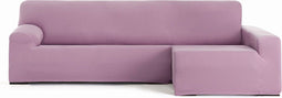 Hoes voor chaise longue met lange armleuning rechts Eysa BRONX Roze 170 x 110 x 310 cm