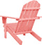 vidaXL - Tuinstoel - Adirondack - massief - vurenhout - roze