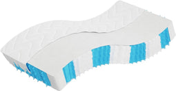 vidaXL - Pocketveringmatras - middelhard-hard - 90x200 - cm