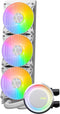 CPU koeling - MSI MAG CORELIQUID E360 WHITE - Vloeistofkoelsysteem processor - 360 mm - 3x 120 mm RGB fan - Wit