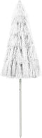 vidaXL - Strandparasol - Hawaï - 240 - cm - wit