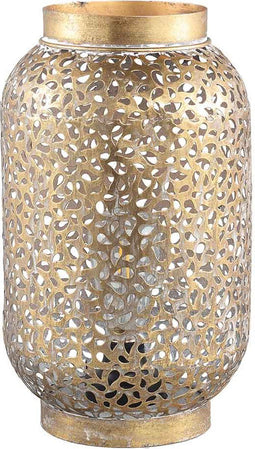 PTMD Merel Ronde Tafellamp LED - H36 x Ø21,5 cm - Ijzer - Koper