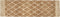ZORAVA - Laagpolig vloerkleed - Beige - 80 x 300 cm - Jute