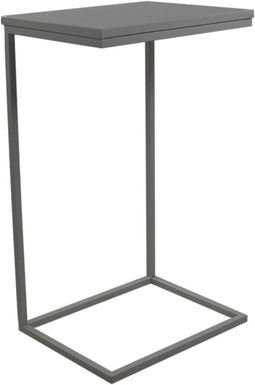 HSM Collection - Bijzettafel Read - 38x30x65 - Warm grijs - Metaal
