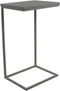 HSM Collection - Bijzettafel Read - 38x30x65 - Warm grijs - Metaal
