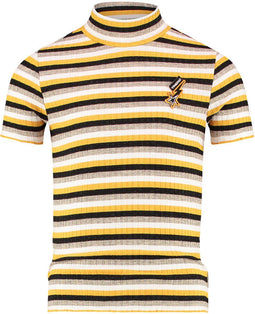 Vingino AW20 KGN36004 - Meisjes T-Shirt - Glitterdraad - Multicolor