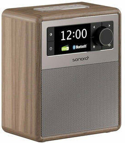 Sonoro Easy V2 - Portable Radio/DAB(+)/CD Speler - DAB DAB+ FM-Radio - Walnoot