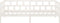vidaXL - Slaapbank - massief - grenenhout - wit - 90x190 - cm