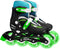 inlineskates stamp skids control met lichtgevende wielen
