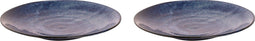 Palmer Bord Kiryu 25.5 cm Blauw Porselein 2 stuks