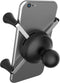 RAM Mount X-Grip - Smartphonehouder - Geschikt voor iPhone 6 5s 5c 5 4S 4 3GS 3G - Zwart