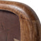 BePureHome Wanddecoratie Vertex - Hout - Walnoot - 19x29x3