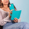iMoshion Hoesje Geschikt voor Samsung Galaxy S21 FE Hoesje Met Pasjeshouder - iMoshion Luxe Portemonnee - Turquoise