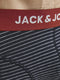 JACK&JONES JACPETER - 3-pack heren onderbroek - Gestreept - Donkerblauw