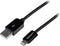StarTech.com 1 m zwarte Apple 8-polige Lightning connector naar USB-kabel