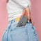 iMoshion Hoesje Geschikt voor Samsung Galaxy A22 (5G) Hoesje Siliconen - iMoshion Design hoesje - Transparant / Zwart / Live Laugh Love
