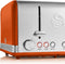 Swan Retro Broodrooster – 4 Sleuven – Oranje – Bruiningsgraad Instelbaar