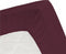//Hoeslaken double jersey 1 pers. - 80-90x200/220cm & 100x200cm (66) burgundy (tot 25 cm) Damai