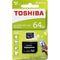 Toshiba THN-M203K0640EA - Micro SD Card - 64 GB - 100 Mb/s - Zwart