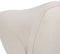 Leunstoel Wit Hout MDF Foam 100 % polyester 71 x 81 x 66 cm
