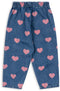 Konges Slojd Magot Frill Pants Aop Gots Jeans Meisjes - Broek - Blauw - Maat 92