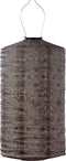 Lumiz Solar Tuinverlichting - Tuinverlichting op zonne energie - Tuinverlichting - Buitenlampjes - Tuinverlichting op zonneergie - Buitenverlichting - Decoratie - Mosaic Cylinder - 28 cm - Taupe