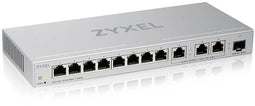 ZyXEL XGS1250-12 - Managed Switch - 11x RJ-45 poorten tot 10G - 96 Gbit/s switchingcapaciteit