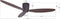 Beacon Airfusion Radar oil rubbed bronze plafondventilator 132 cm