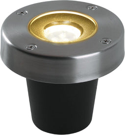 Garden Lights: Umbra Grondspot 12 Volt - Zilvergrijs