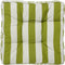 In The Mood Collection Osborn - Matraskussen - 47 x 47 cm - Gestreept - Groen