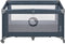 Lionelo Stefi - Campingbedje 3-in-1 - Babybed Reisbedje Box - 60x120 cm - Zij-ingang Rits - Inclusief Matras - Blauw
