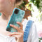 Selencia Hoesje Geschikt voor Samsung Galaxy A22 (5G) Hoesje - Selencia Maya Fashion Backcover - blauw