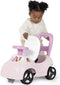 Smoby - 2 in 1 kinderautodrager - Disney Princess - Doos onder het zadel + claxon - Vanaf 10 maanden - Made in France