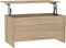 vidaXL - Salontafel - 102x55,5x52,5 - cm - bewerkt - hout - sonoma - eikenkleurig