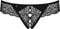 Obsessive - Miamor Kruisloze String Zwart L/XL