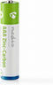 Nedis Zink-Koolstof-Batterij AAA - 1.5 V DC - Zink-Carbon - 4-Blister - R03 - Verschillende apparaten - Blauw / Groen