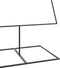 vidaXL - Kerstdecoratie - kerstboom - 210 - cm - metaal - zwart
