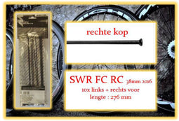 Miche Spaak+nip. 10x LV+RV SWR FC RC 38mm draadvelg 2016