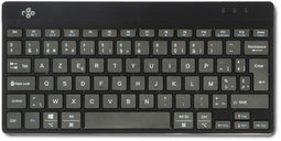 R-Go Tools Compact Break - Ergonomisch Toetsenbord met Pauze Indicator - AZERTY BE - Zwart