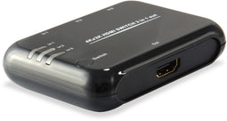Equip HDMI 1.4 Switch 3x1 - HDMI Switch - 3 HDMI ingangen - Zwart