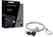Conceptronic Notebook Security Lock - Sleutel Kensington - 1,5 m - Zilver