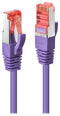 LINDY 47829 RJ45 Netwerkkabel, patchkabel CAT 6 S/FTP 15.00 m Violet Snagless 1 stuk(s)