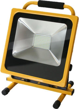 Hofftech Oplaadbare LED bouwlamp - 50 watt - 3500 lumen - waterdicht - met autolader