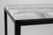 Zuiver Marble Power Salontafel 90x 40 cm Marmer Wit/ Zwart