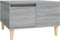 vidaXL - Salontafel - 55x55x36,5 - cm - bewerkt - hout - grijs - sonoma - eikenkleurig