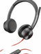 Plantronics Blackwire 8225 - Headset - Geluidsonderdrukking - Zwart