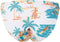 Roxy Pt Beach Classics Fa Full Bot - Bikinibroekje - Volledige bedekking - Bright White Honolulu (2020)